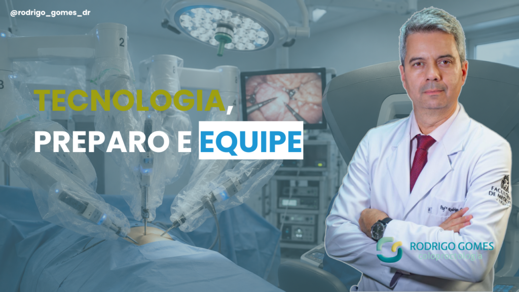 Cirurgia robótica: tecnologia, preparo e equipe para melhores resultados
